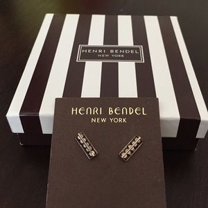 Henri Bendel Rose Gold Earrings